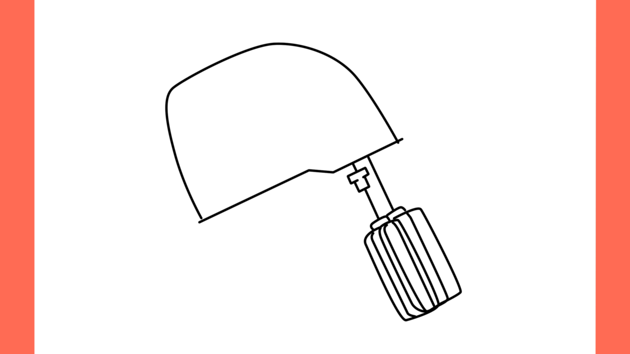 a Comment dessiner un Batteur Mixeur Dessin de batteur à main (5)