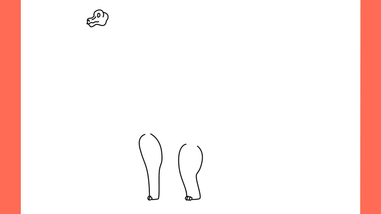 a Comment dessiner un Brachiosaurus (2)