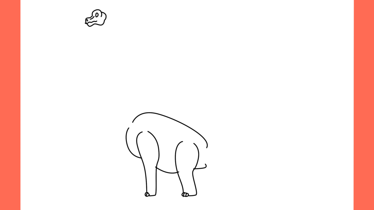 a Comment dessiner un Brachiosaurus (3)