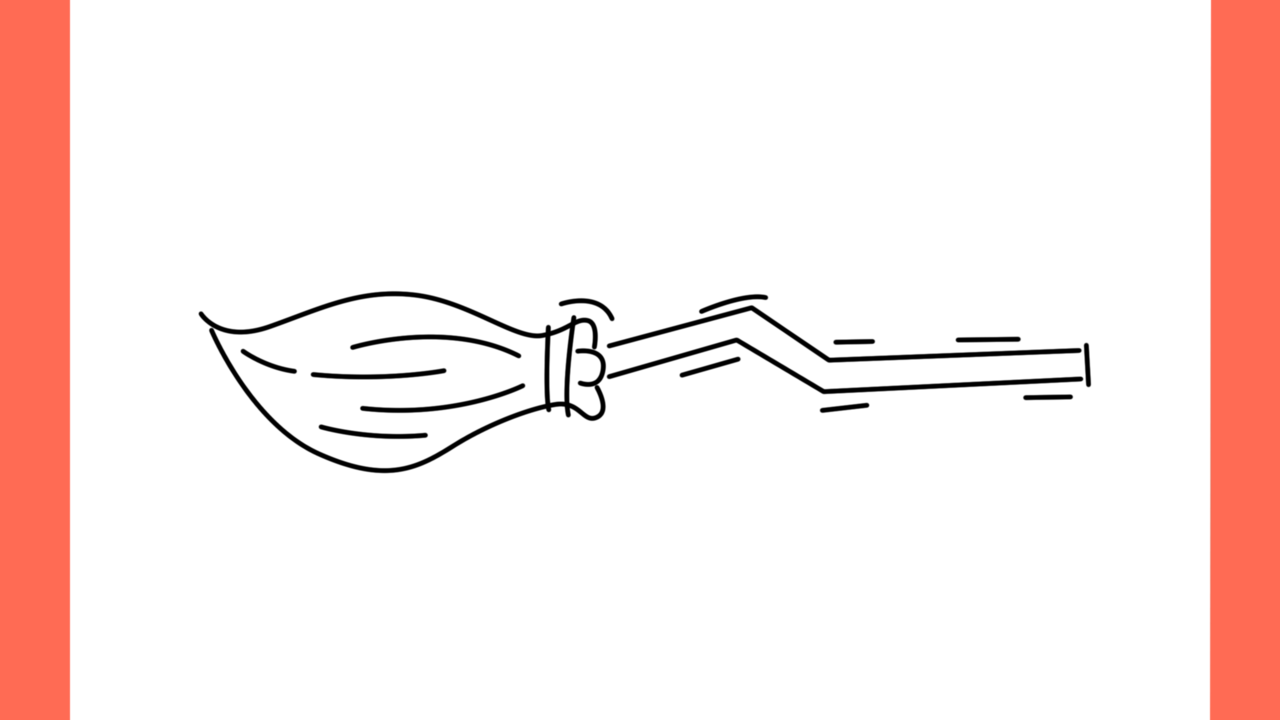 a Comment dessiner un balai de sorcière (5)