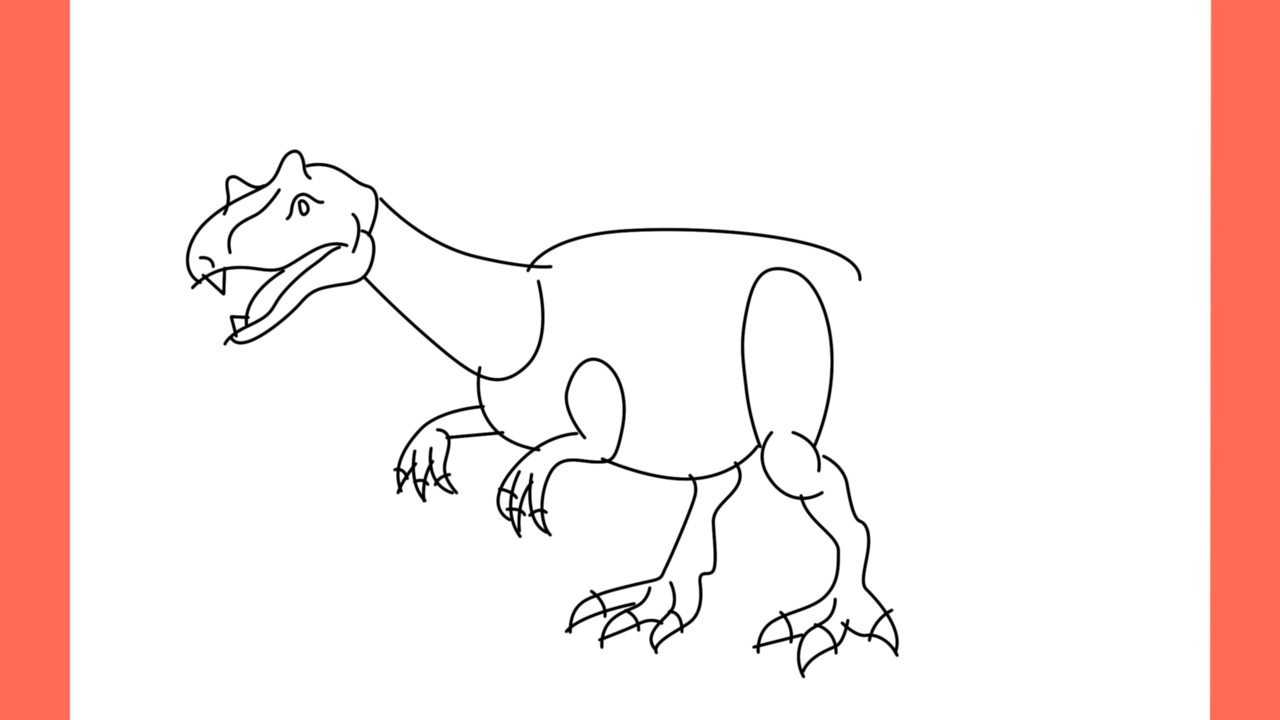 a Comment dessiner un carnotaurus (7)