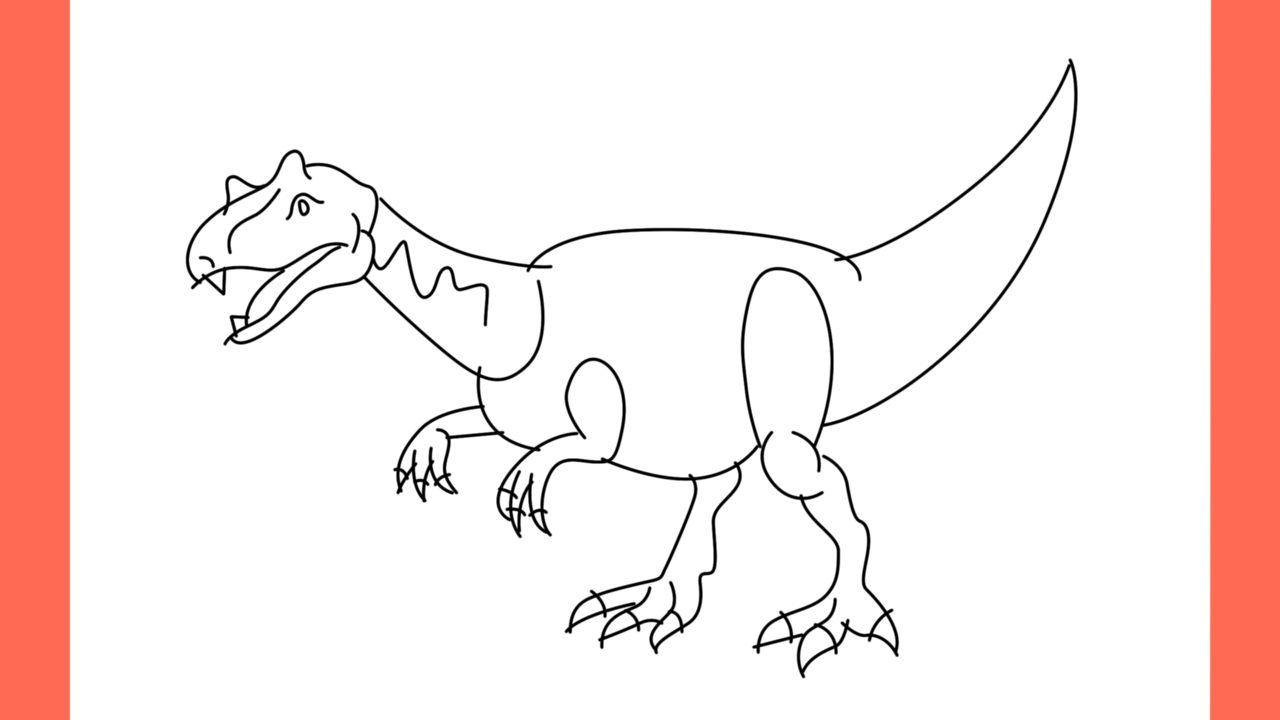 a Comment dessiner un carnotaurus (8)