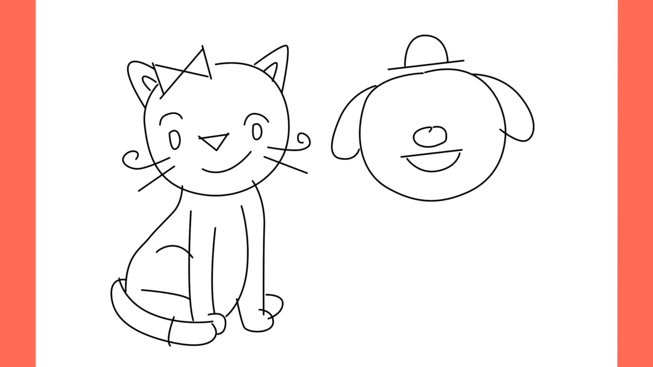 a Comment dessiner un chat et un chien (8)