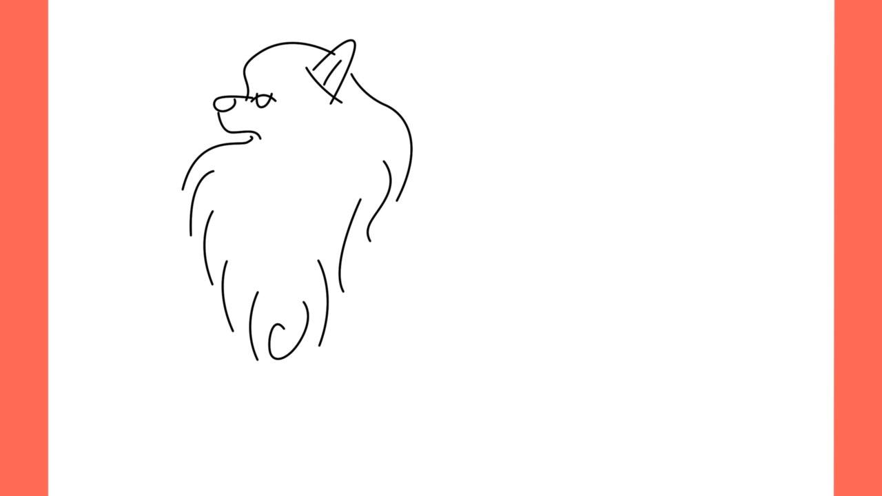 ab Comment dessiner un chien pomeranian (4)