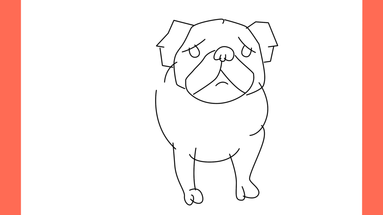 ab Comment dessiner un chien pug (8)
