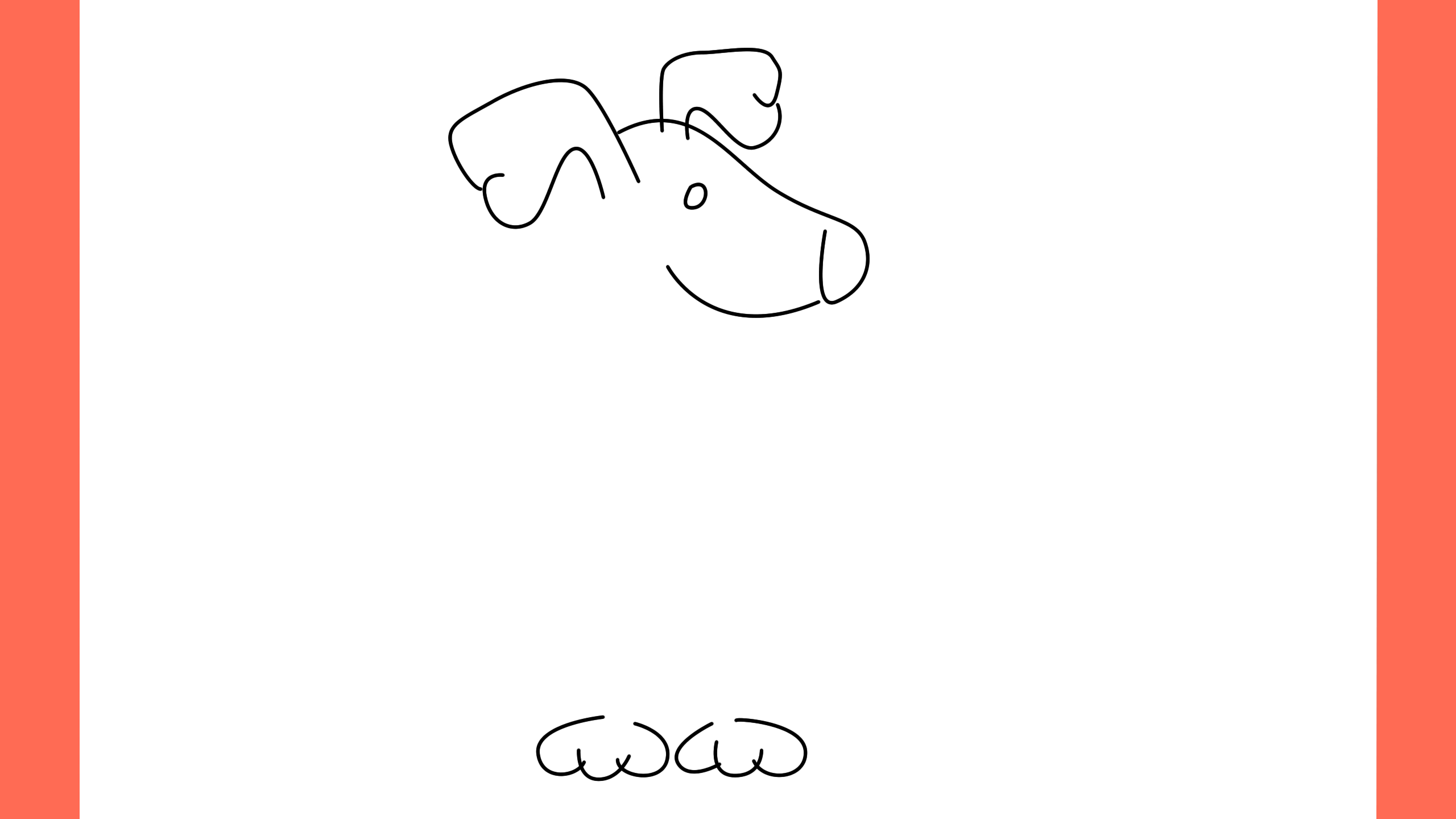 b Comment dessiner un chien assis avec des excréments (4)