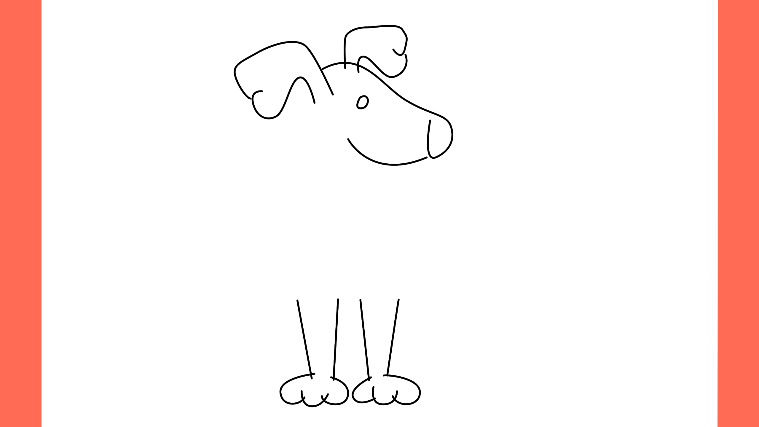 b Comment dessiner un chien assis avec des excréments (5)
