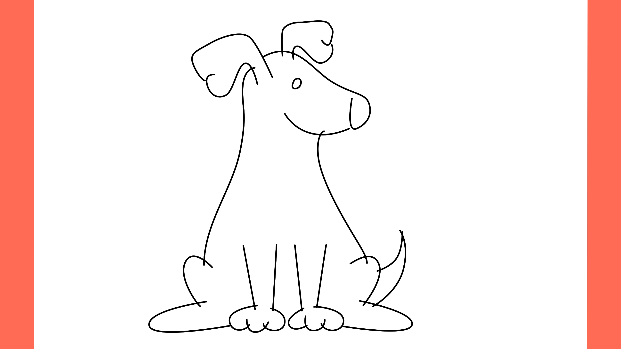b Comment dessiner un chien assis avec des excréments (9)