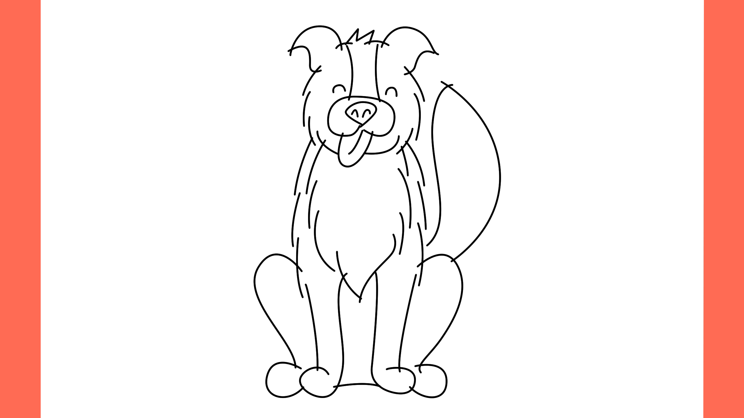 b Comment dessiner un chien belgian shepherd (15)