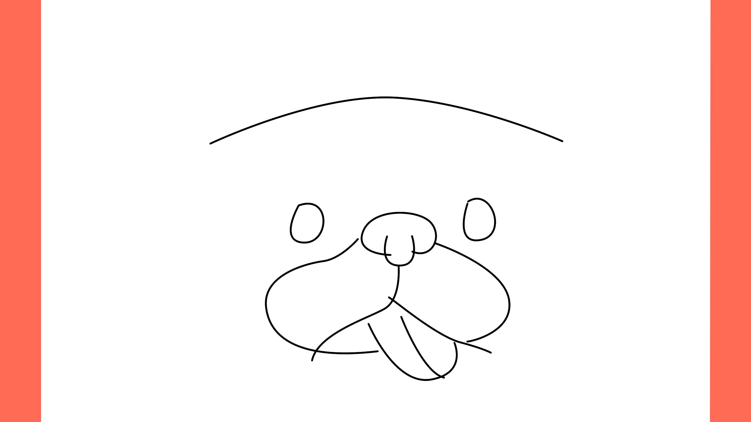 b Comment dessiner un chien détendu allongé (5)