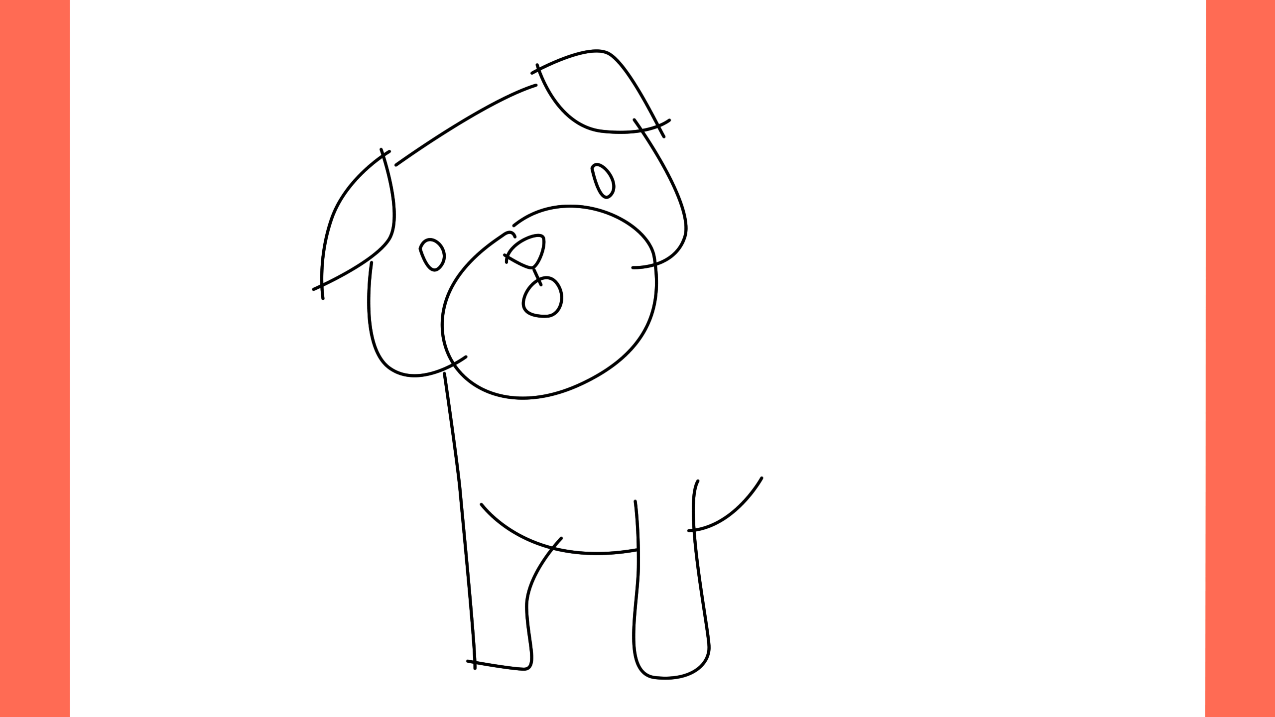 b Comment dessiner un chien en train d'uriner (7)