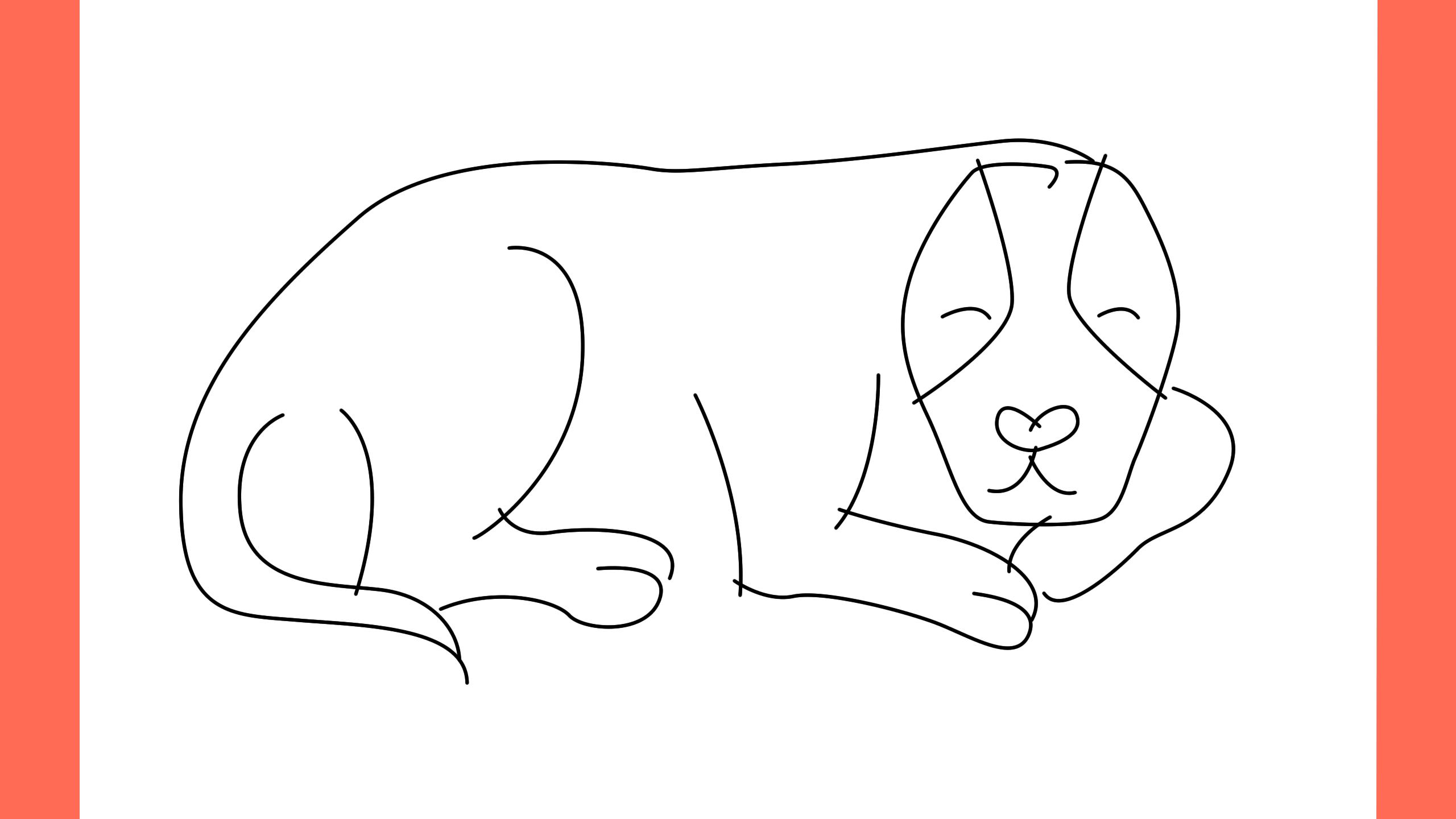 b Comment dessiner un chien endormi (7)