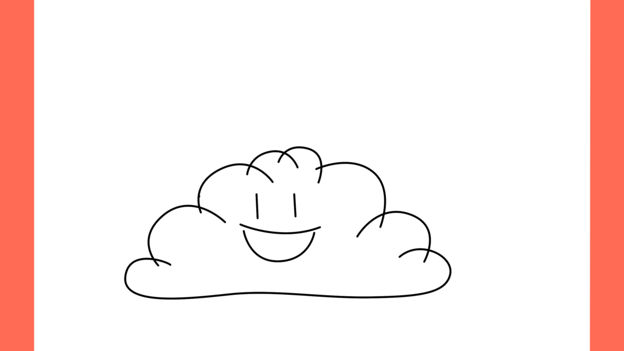 1Tutoriel de dessin 130 Comment dessiner un nuage avec un bonnet de Père Noël (5)