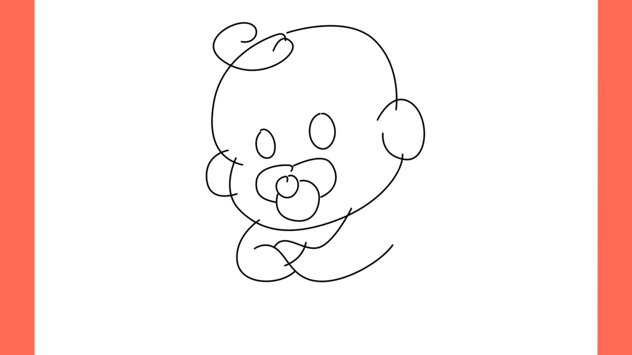 Tutoriel de dessin 101 Comment dessiner un bébé cool (10)