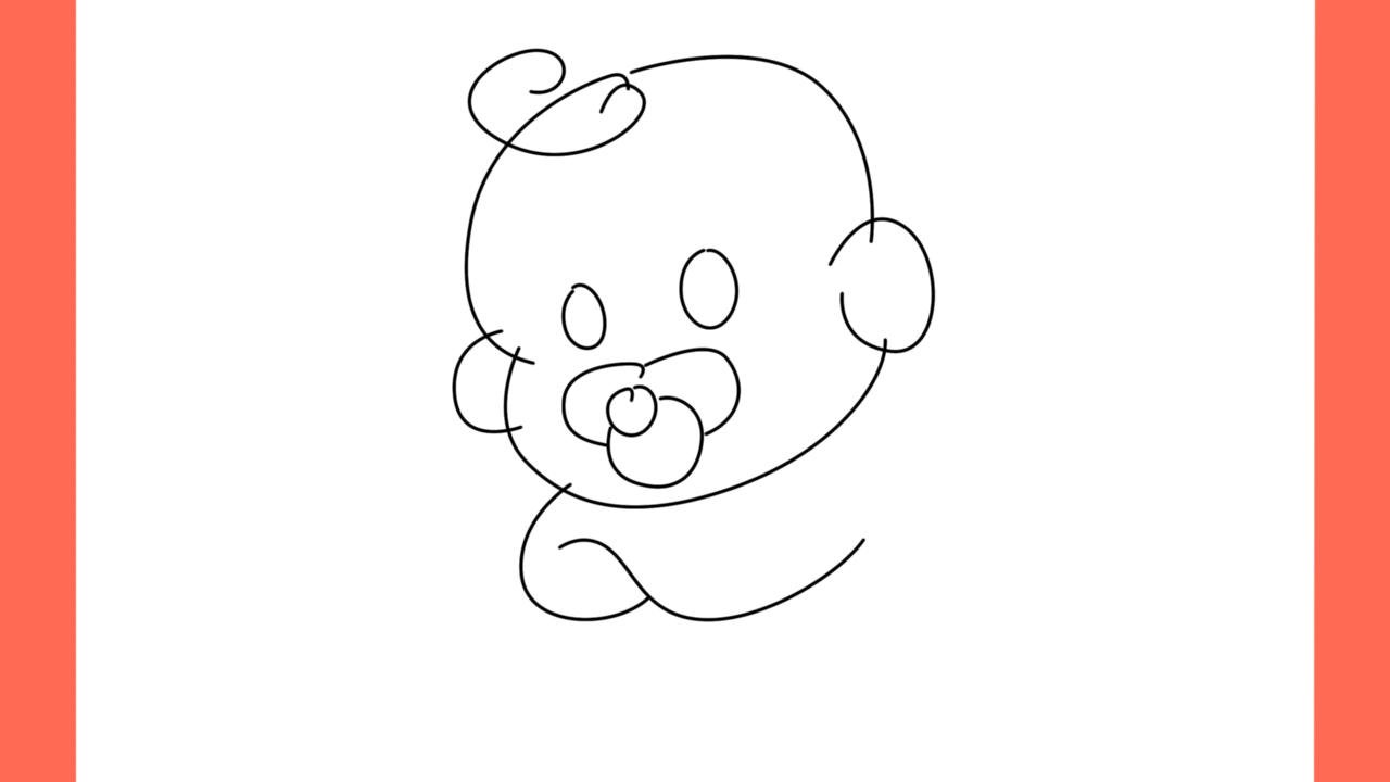 Tutoriel de dessin 101 Comment dessiner un bébé cool (9)