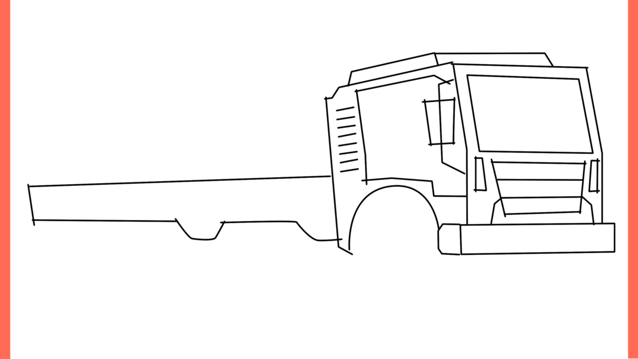 Tutoriel de dessin 102 Comment dessiner un camion en 3D (11)