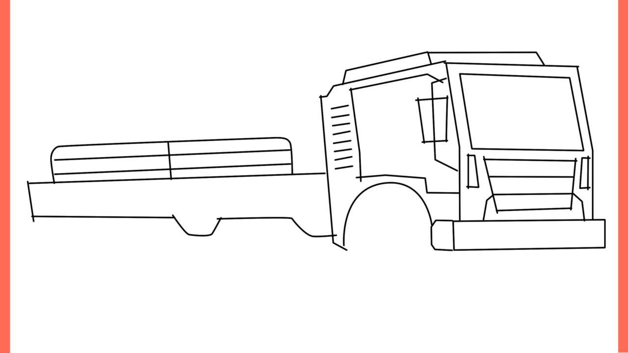 Tutoriel de dessin 102 Comment dessiner un camion en 3D (12)