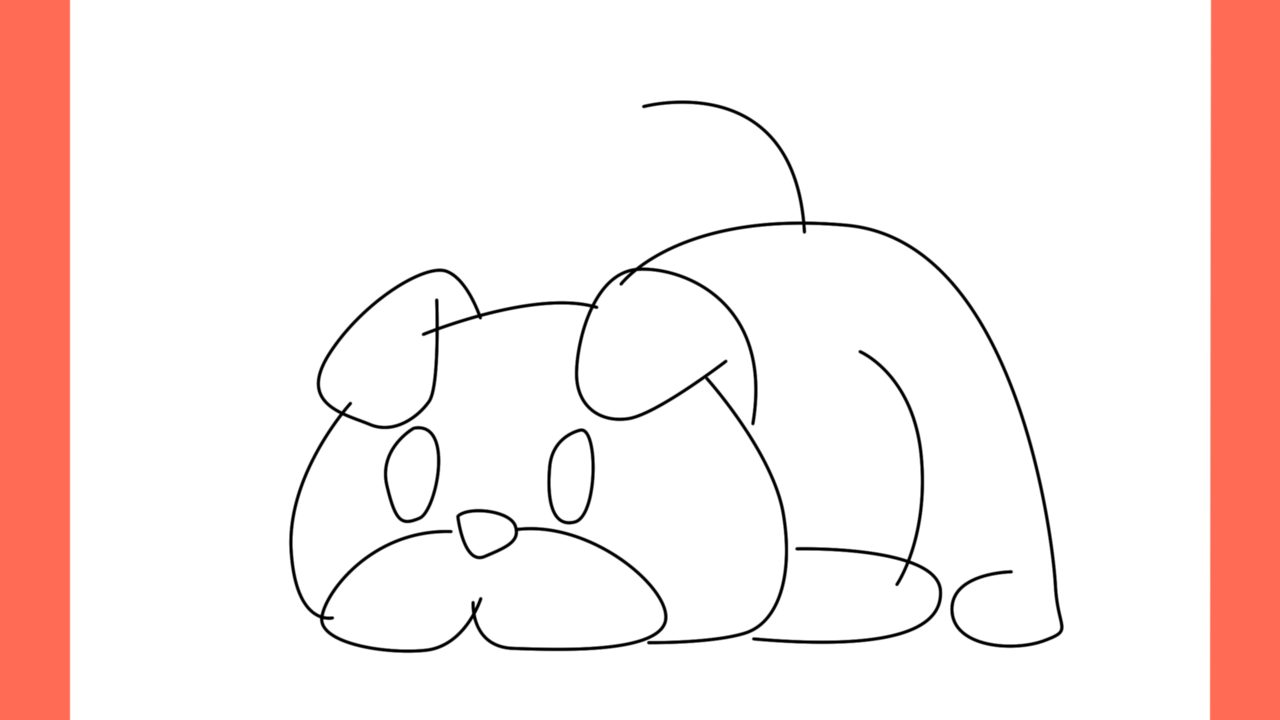 Tutoriel de dessin 104 Comment dessiner un chiot triste (9)