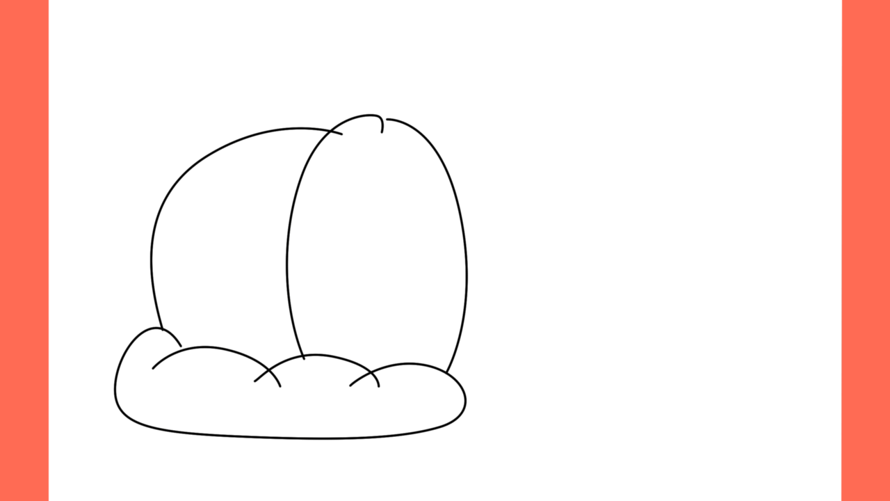 Tutoriel de dessin 106 Comment dessiner un hippopotame endormi (4)