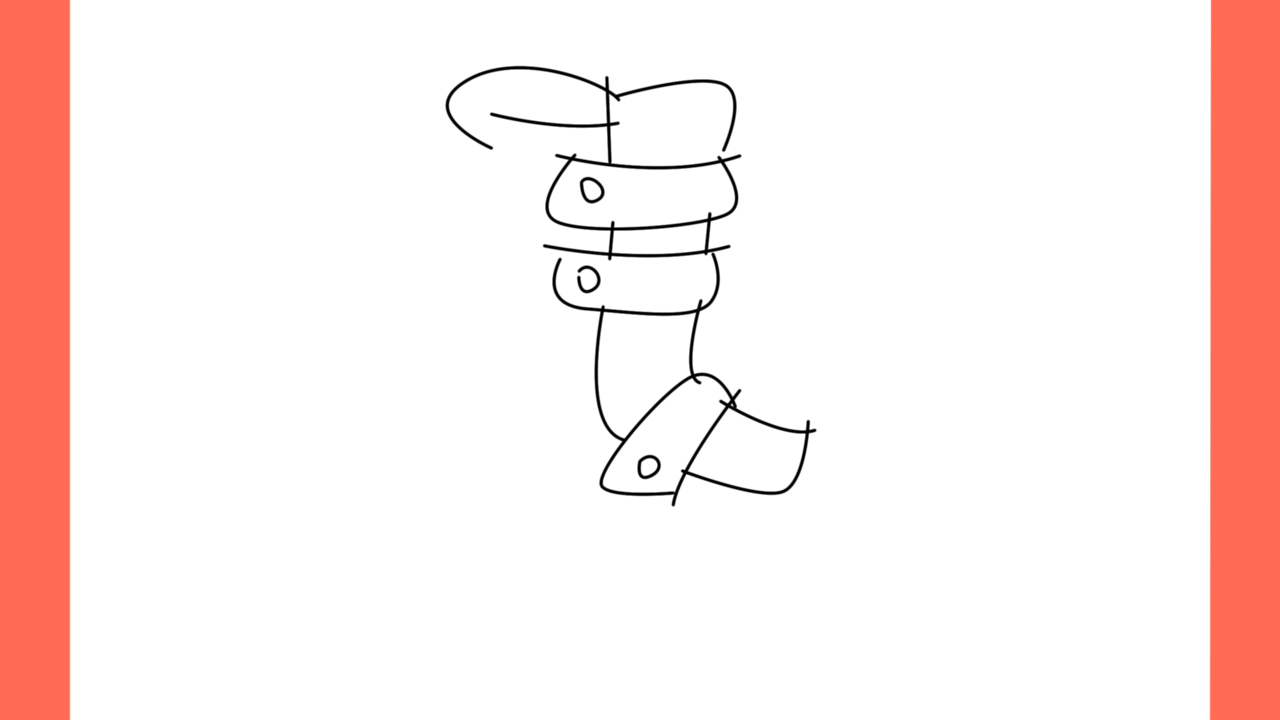 Tutoriel de dessin 110 Comment dessiner un patin a glace facile a dessiner (7)