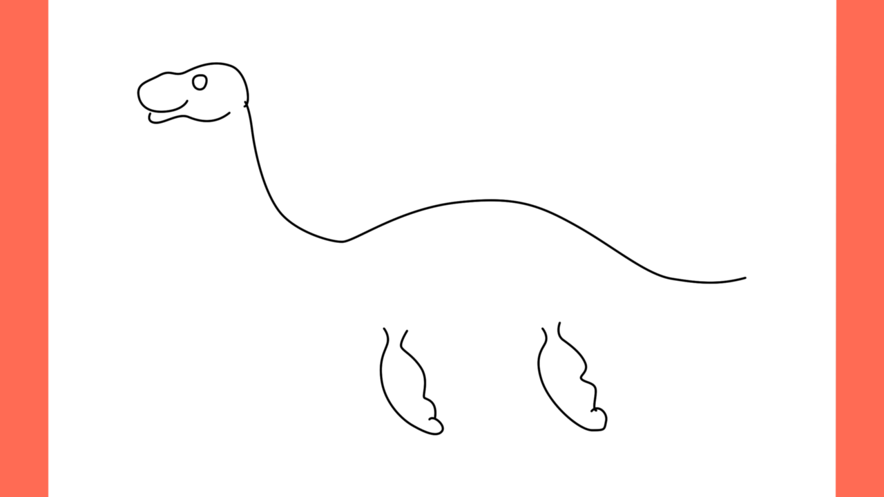 Tutoriel de dessin 111 Comment dessiner un plesiosaurus (4)