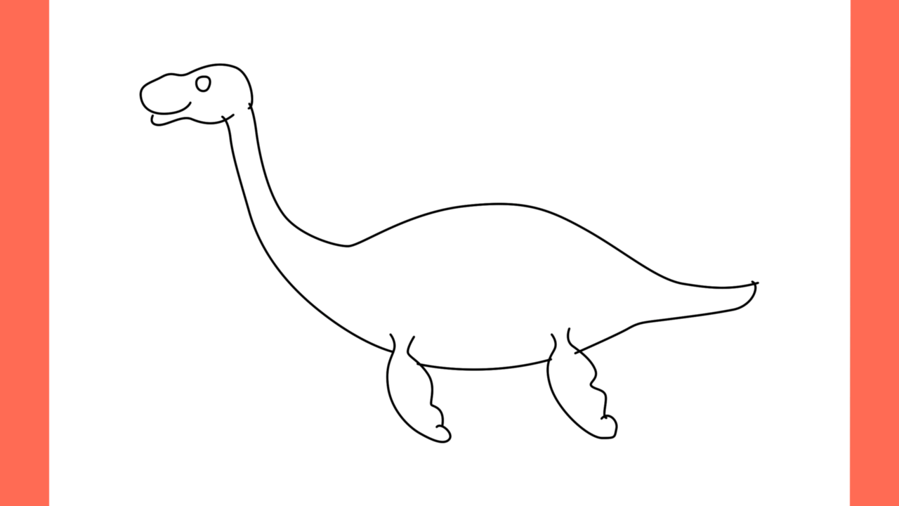 Tutoriel de dessin 111 Comment dessiner un plesiosaurus (5)