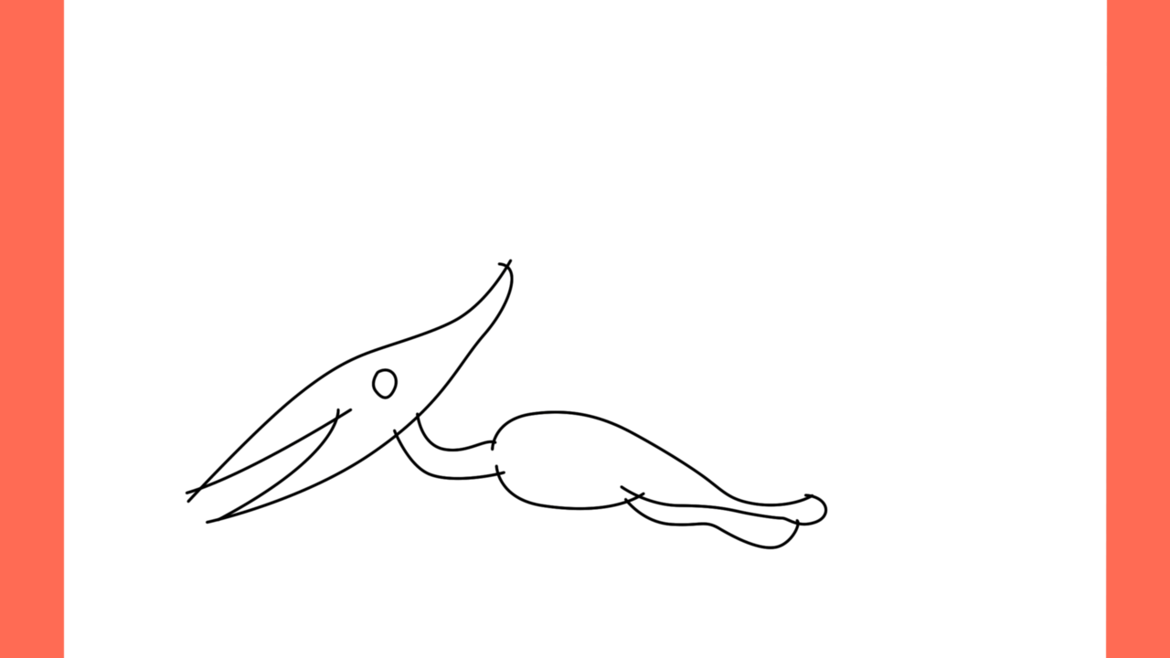 Tutoriel de dessin 112 Comment dessiner un Pteranodon (6)