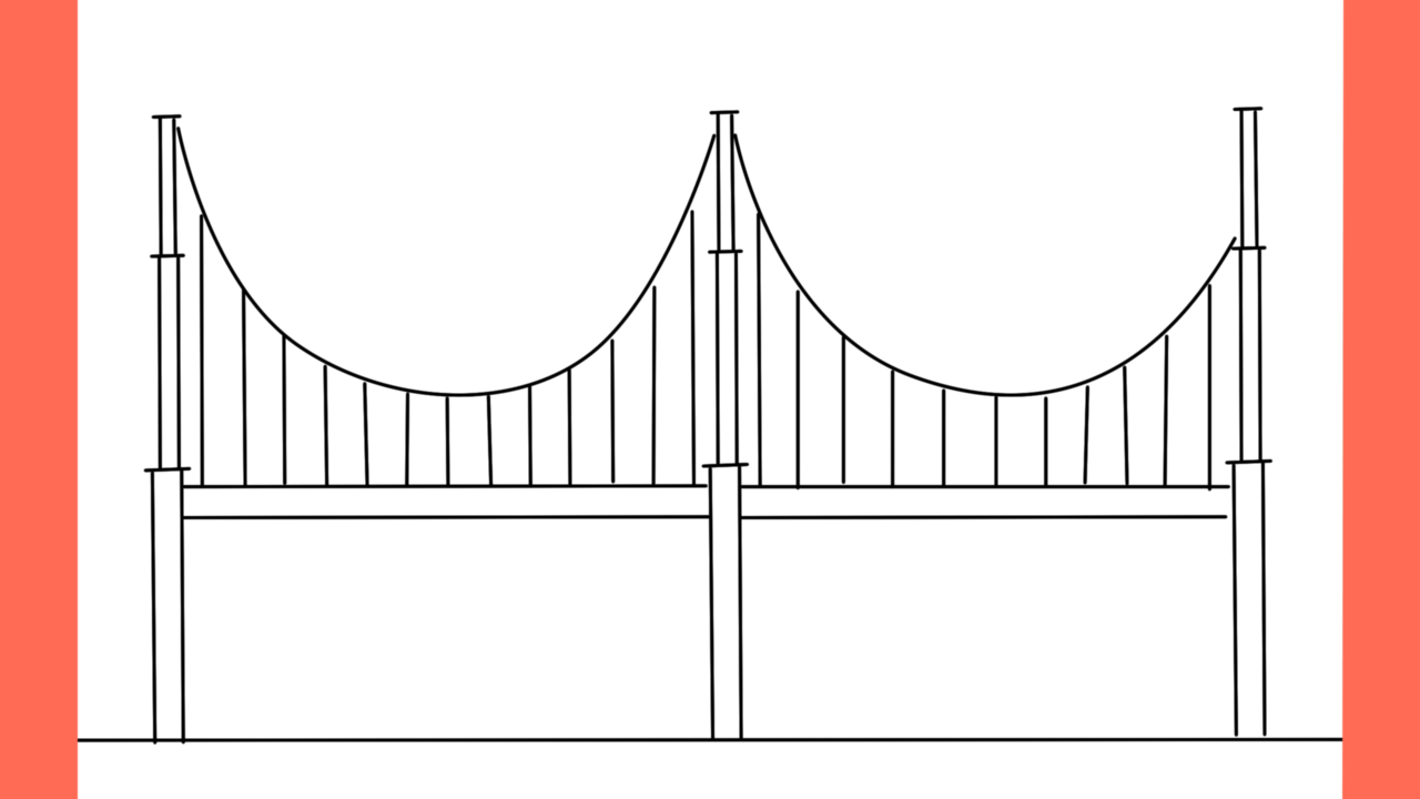 Tutoriel de dessin 116 Comment dessiner le pont de Londres très facilement (10)