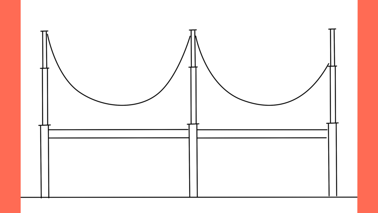 Tutoriel de dessin 116 Comment dessiner le pont de Londres très facilement (8)