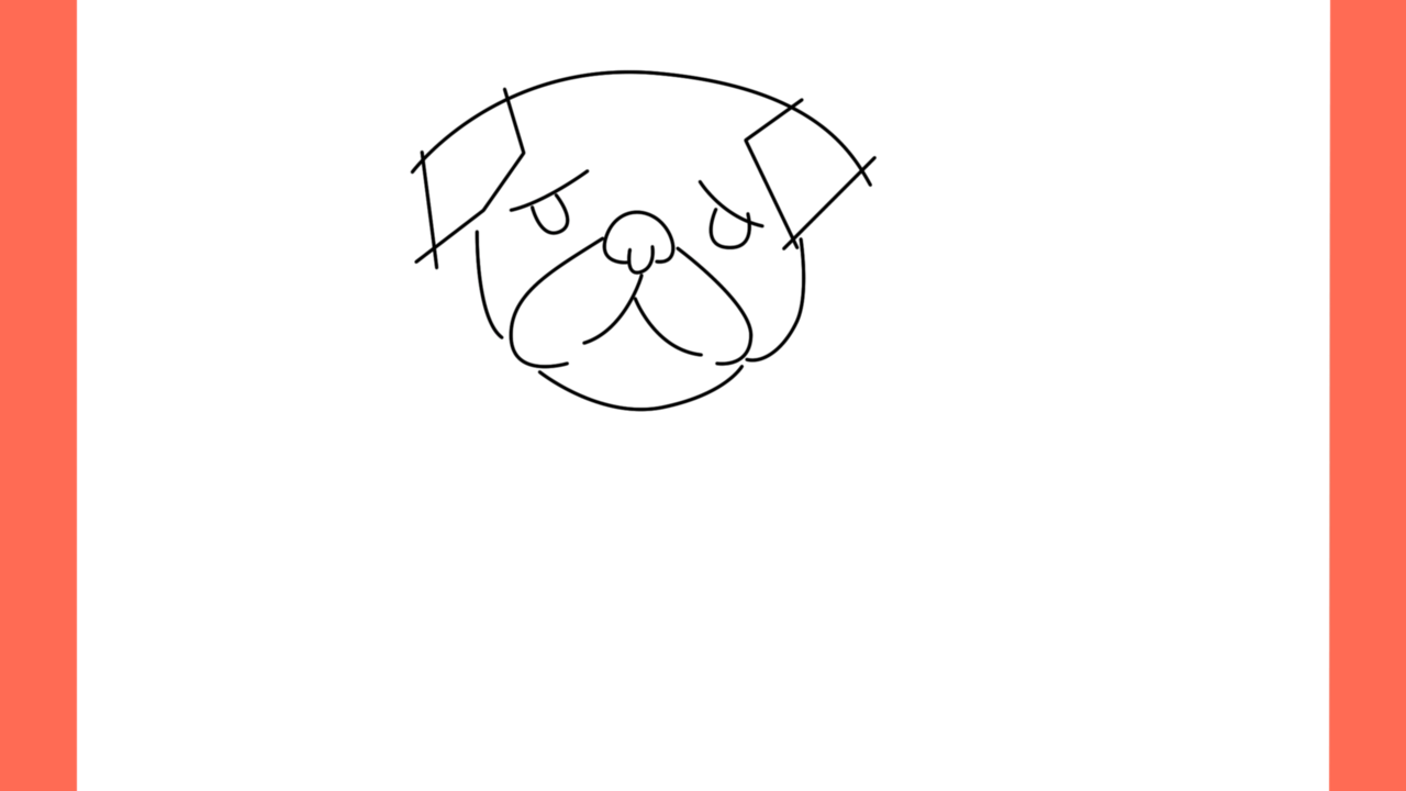 Tutoriel de dessin 128 Comment dessiner un pug assis (6)