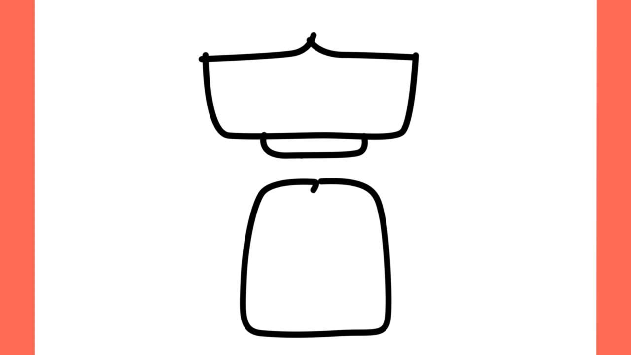 Tutoriel de dessin 131 Comment dessiner une balance de cuisine (4)