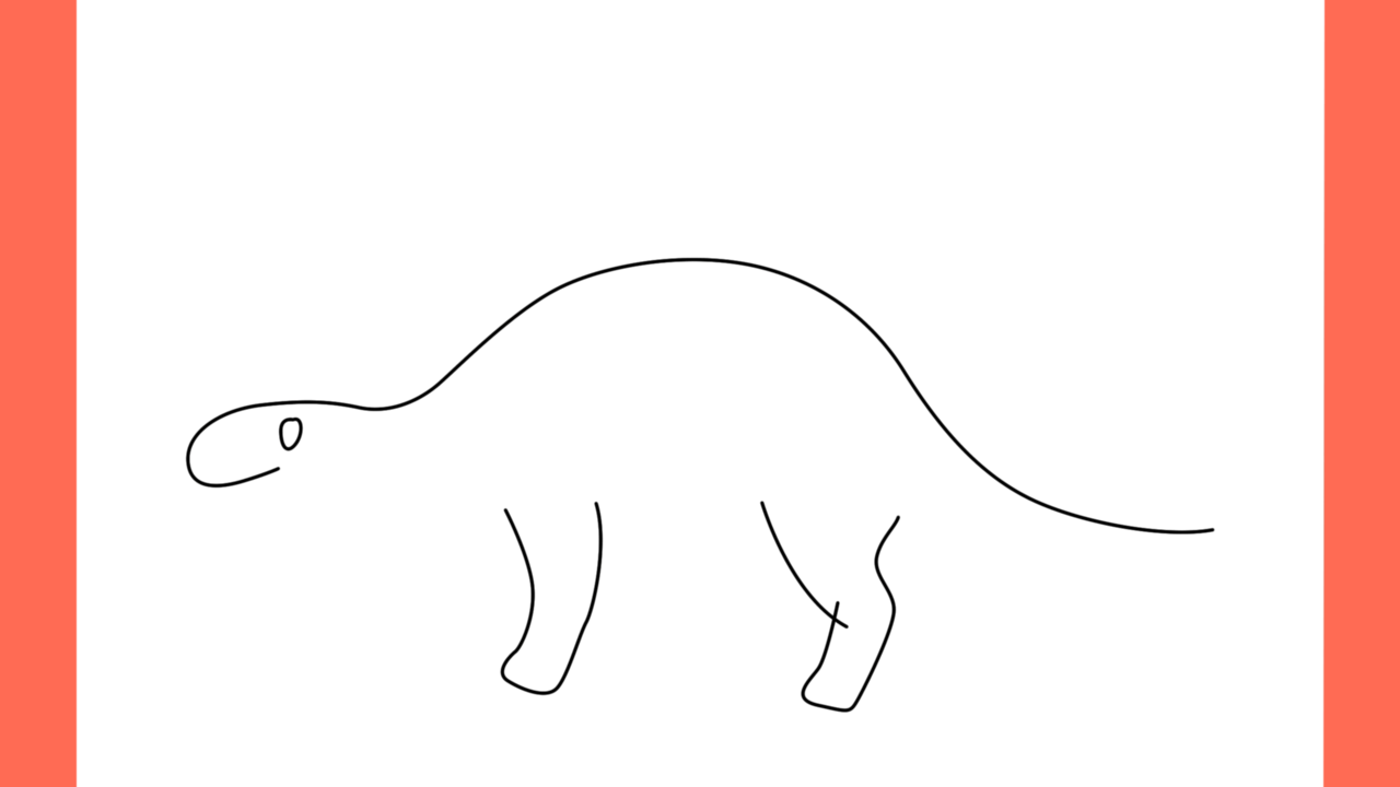 Tutoriel de dessin 133 Comment dessiner un Stegosaurus (3)