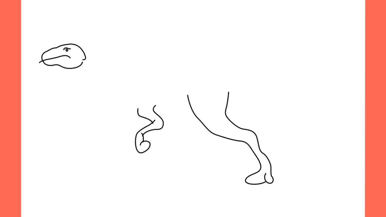 Tutoriel de dessin 139 Comment dessiner un Herbivorous (5)