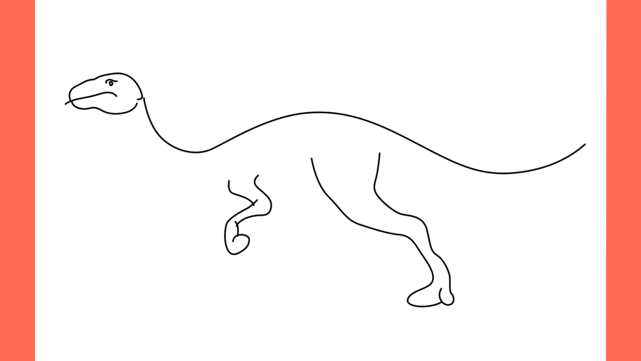 Tutoriel de dessin 139 Comment dessiner un Herbivorous (6)