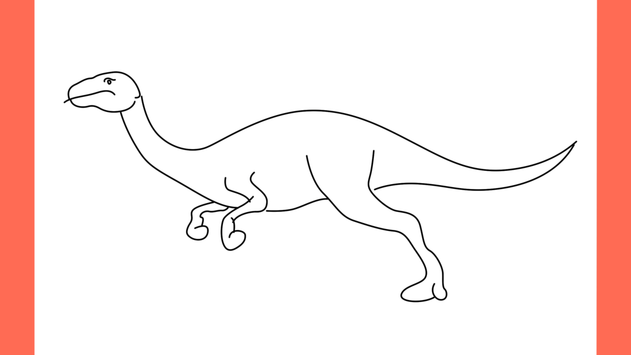 Tutoriel de dessin 139 Comment dessiner un Herbivorous (8)