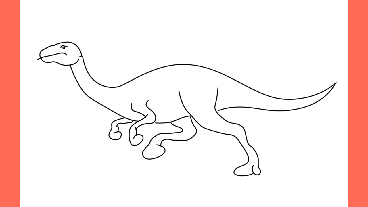 Tutoriel de dessin 139 Comment dessiner un Herbivorous (9)