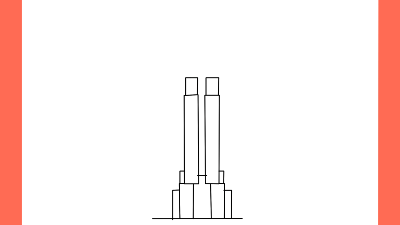 Tutoriel de dessin 143 Comment dessiner très facilement l'Empire State Building (5)