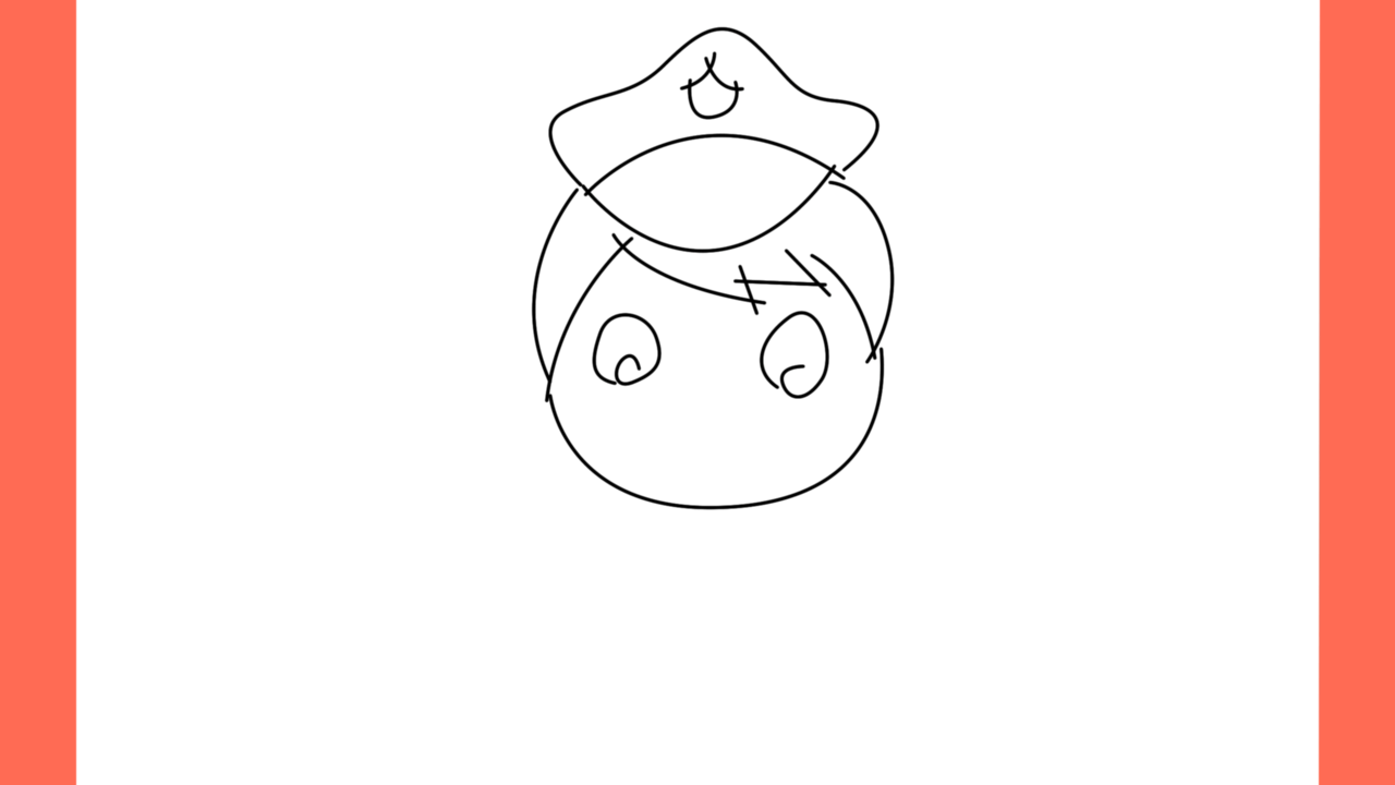 Tutoriel de dessin 144 Comment dessiner un officier de police (7)