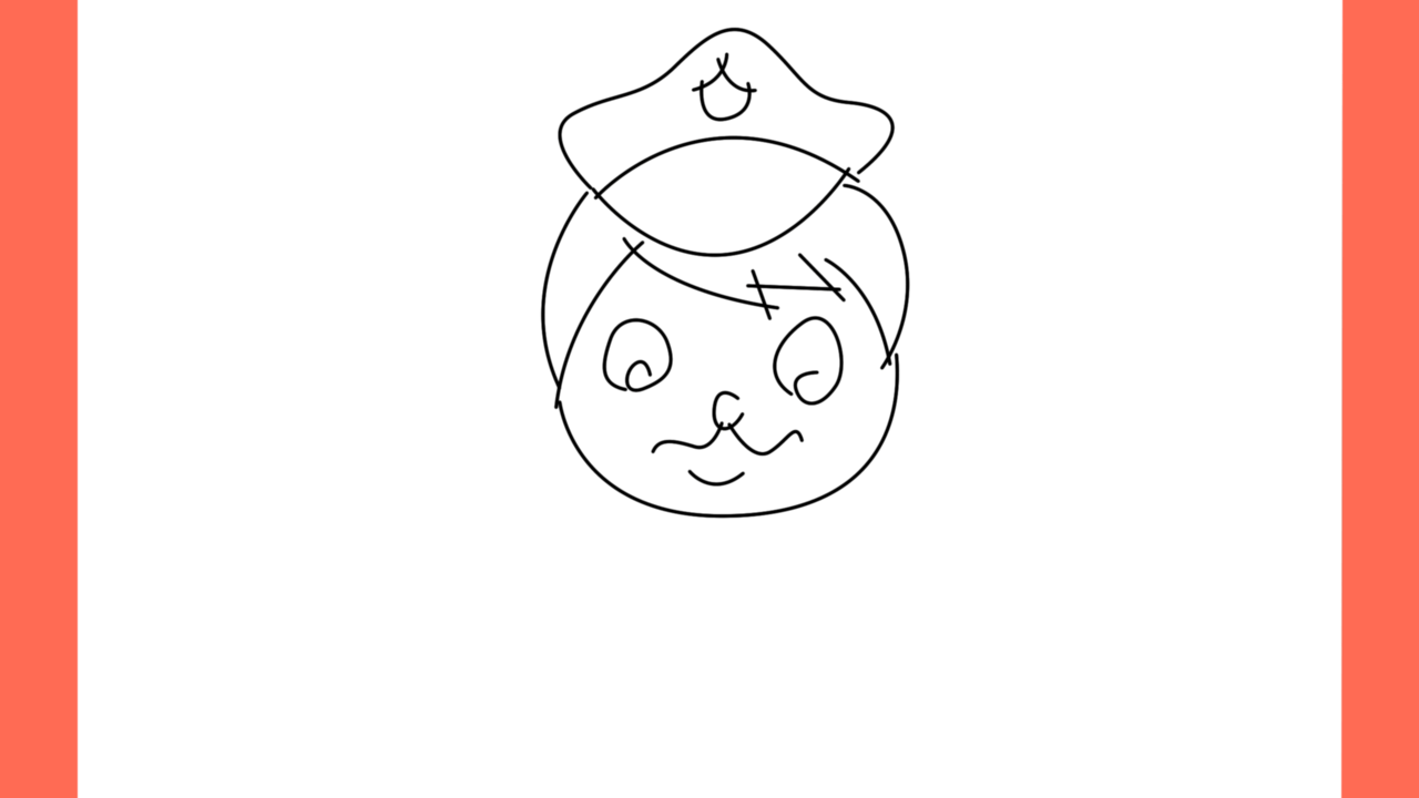 Tutoriel de dessin 144 Comment dessiner un officier de police (8)
