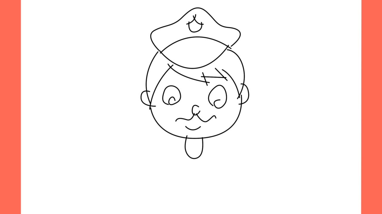 Tutoriel de dessin 144 Comment dessiner un officier de police (9)