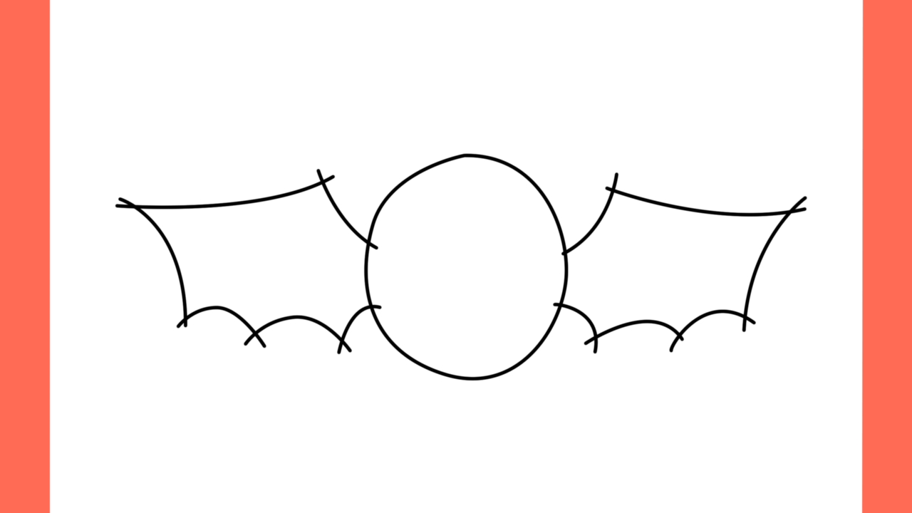 Tutoriel de dessin 145 Comment dessiner une chauve souris (5)