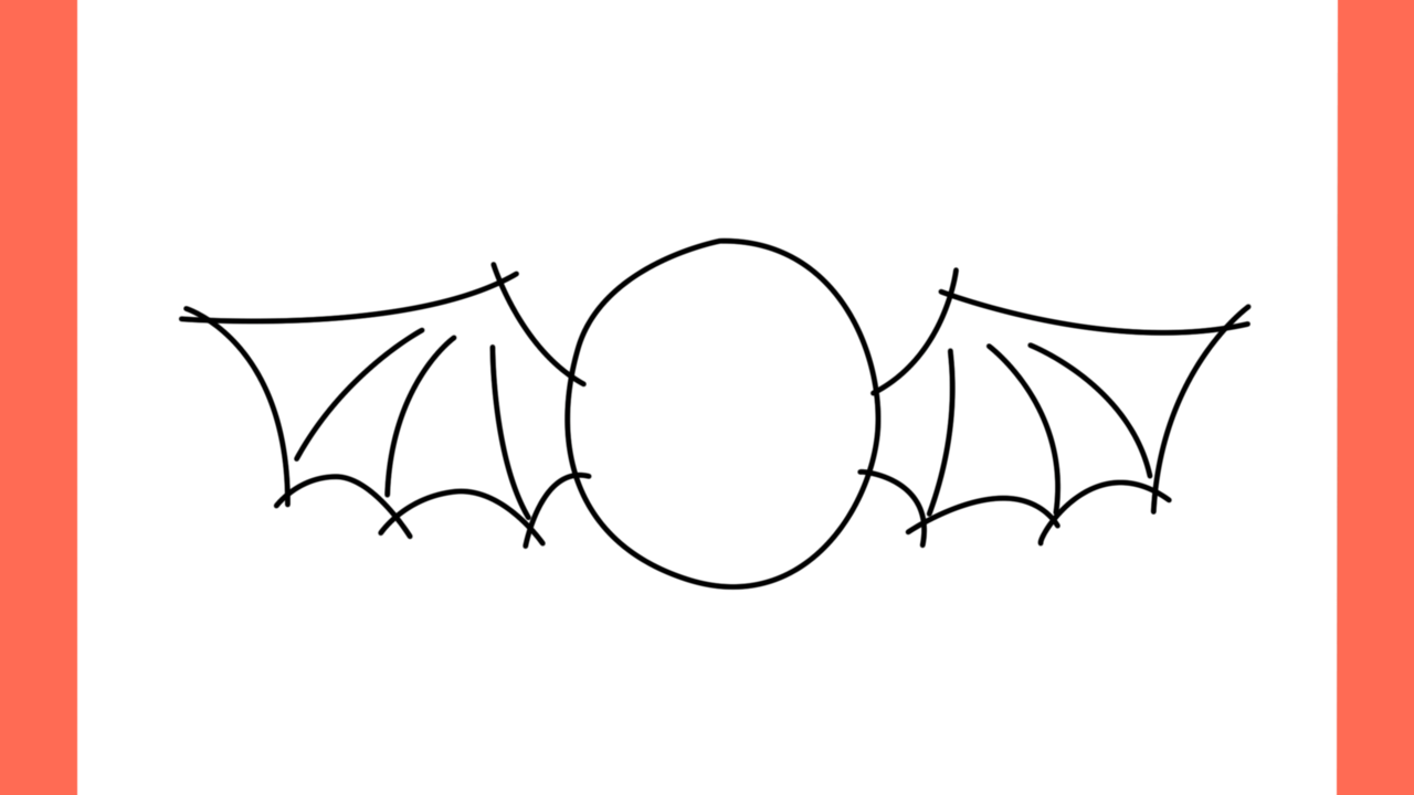 Tutoriel de dessin 145 Comment dessiner une chauve souris (6)