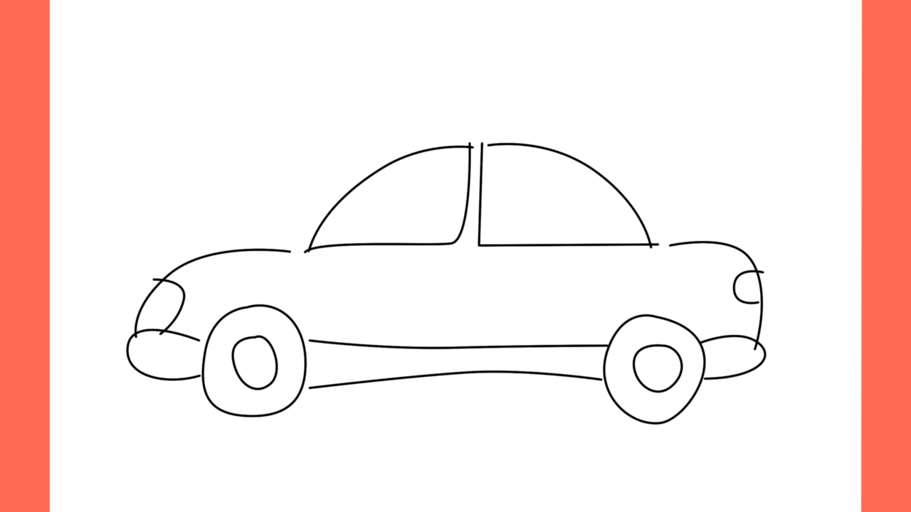 Tutoriel de dessin 146 Comment dessiner une voiture de police (5)