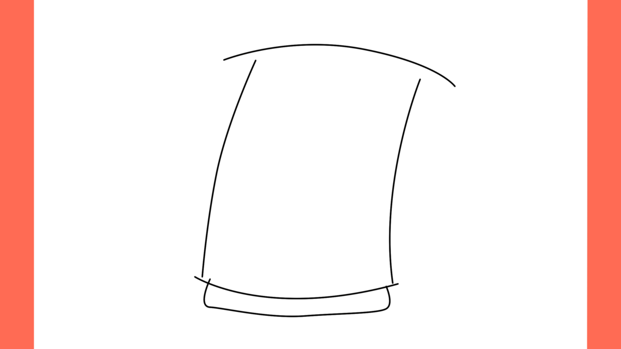 Tutoriel de dessin 147 Comment dessiner une veste d'hiver facile (2)