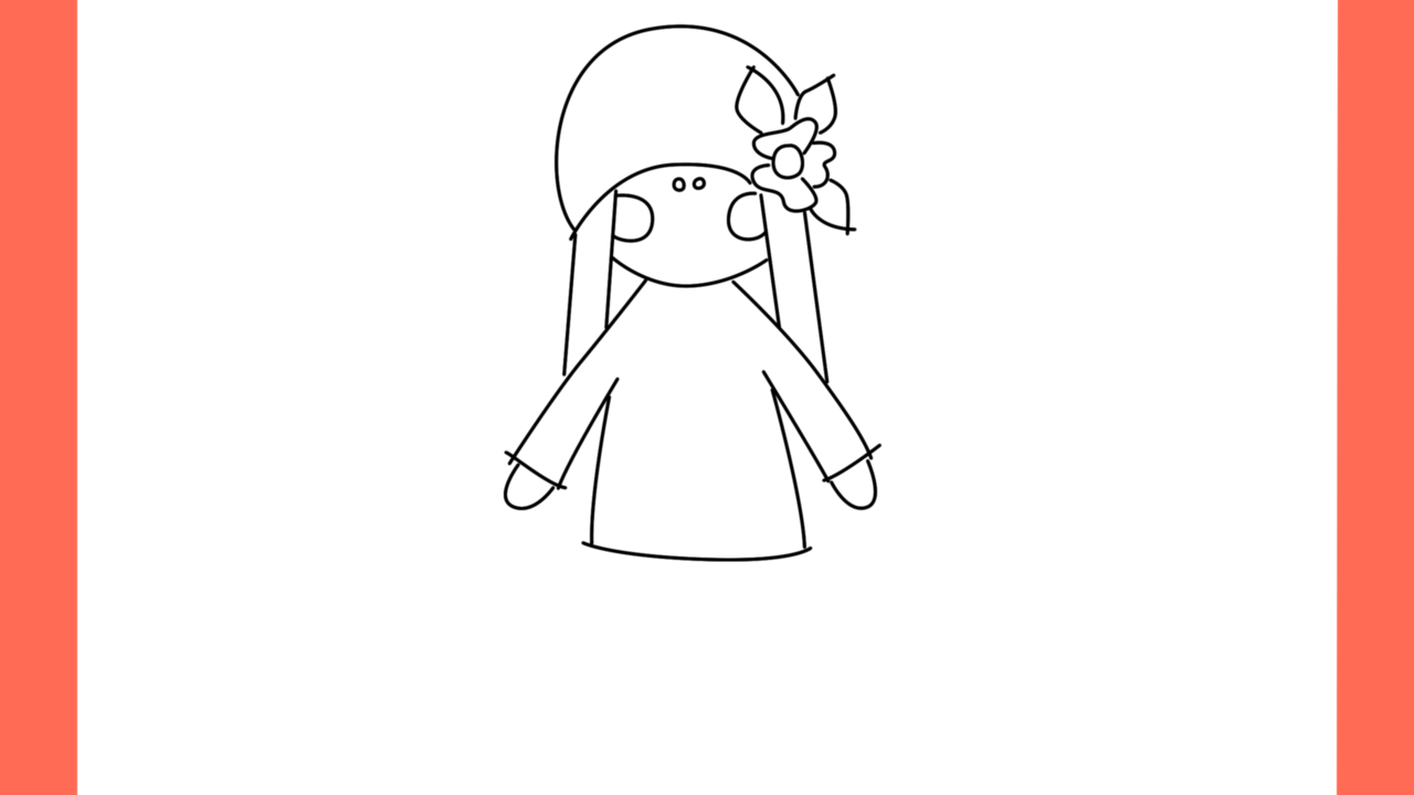 Tutoriel de dessin 148 Comment dessiner une poupée (8)
