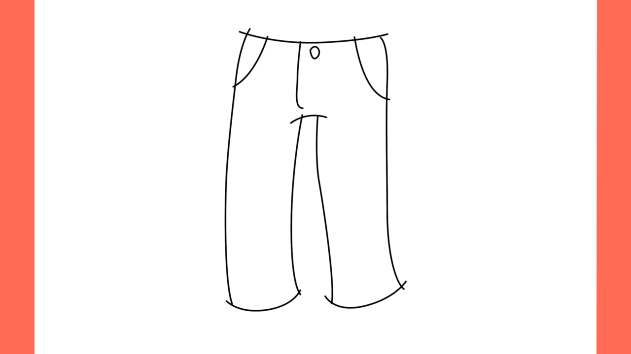 Tutoriel de dessin 150 Comment dessiner une pantalon d'hiver facile (4)