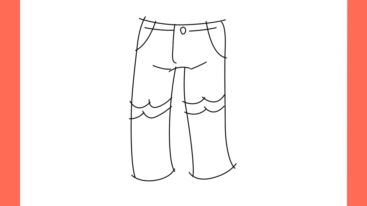 Tutoriel de dessin 150 Comment dessiner une pantalon d'hiver facile (6)