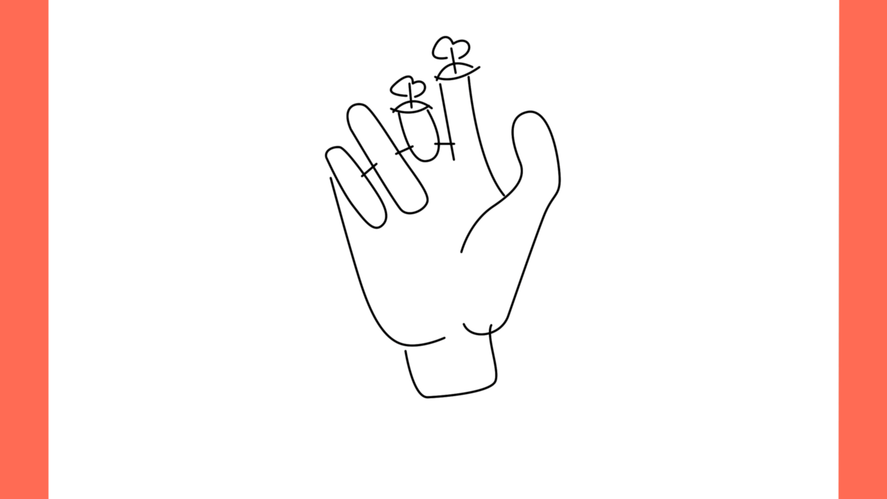 Tutoriel de dessin 151 Comment dessiner une main de zombie (5)