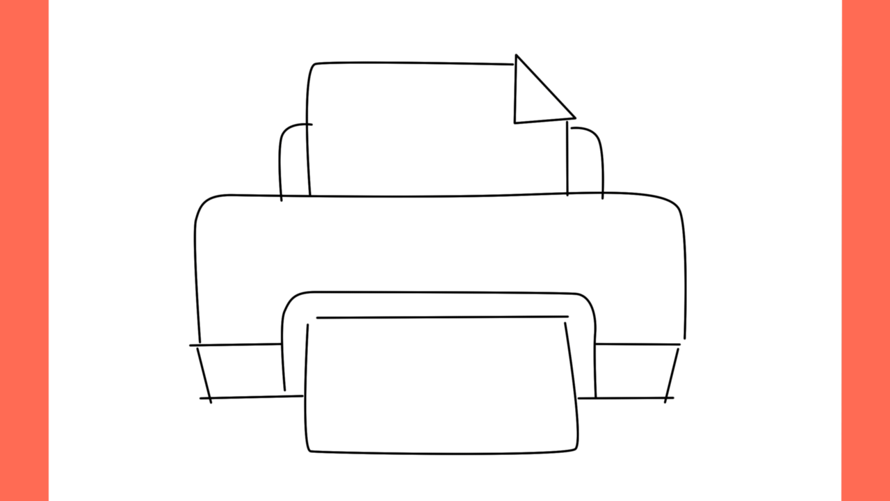 Tutoriel de dessin 152 Comment dessiner une imprimante (6)