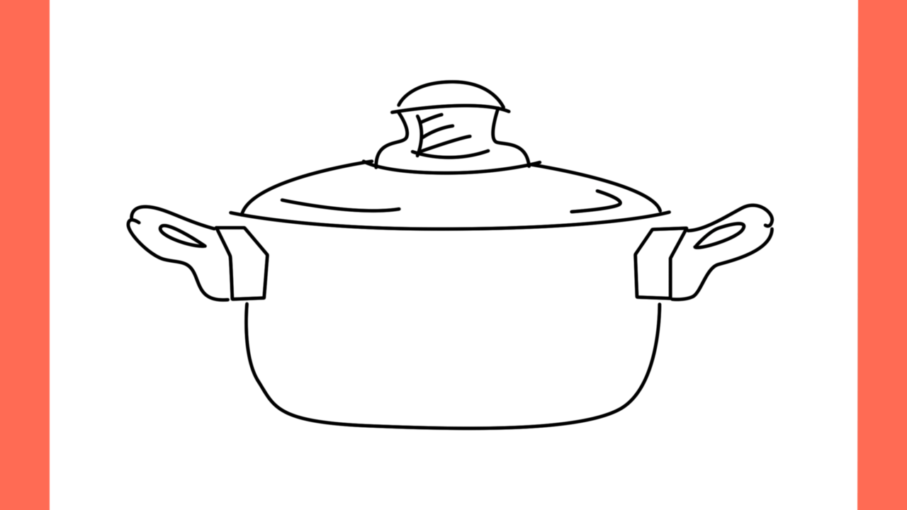 Tutoriel de dessin 155 Comment dessiner une casserole (7)